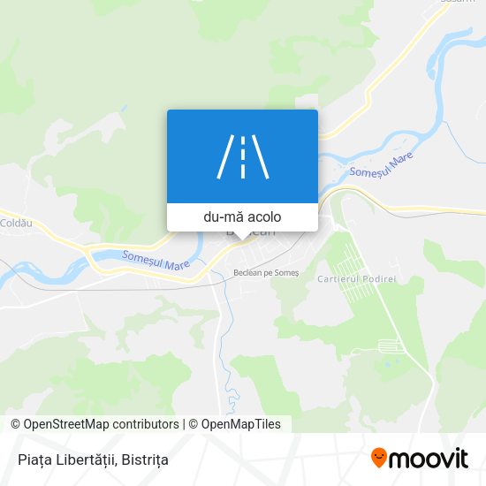 Hartă Piața Libertății