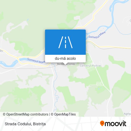 Hartă Strada Codului