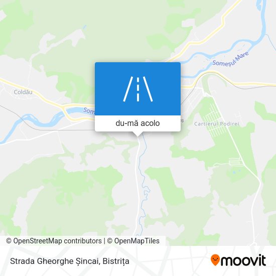 Hartă Strada Gheorghe Șincai
