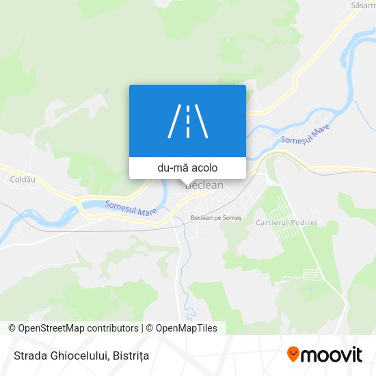 Hartă Strada Ghiocelului