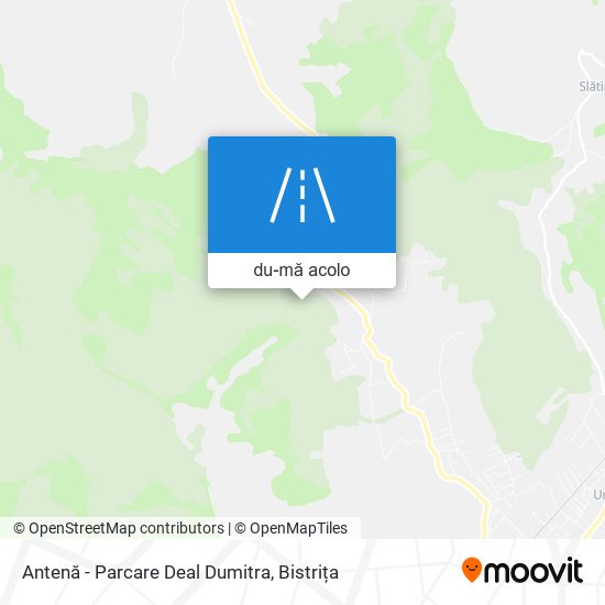 Hartă Antenă - Parcare Deal Dumitra