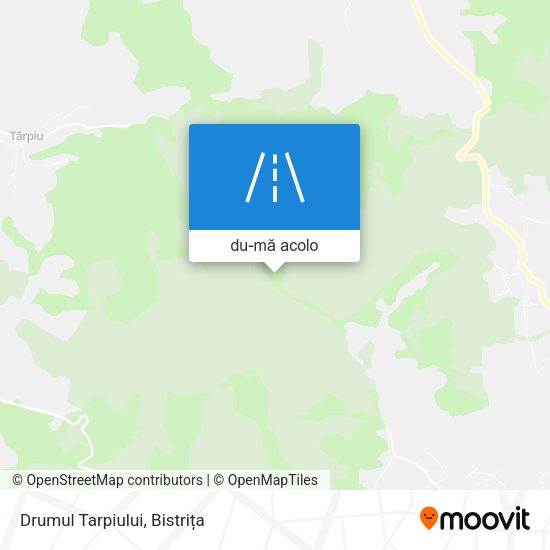 Hartă Drumul Tarpiului