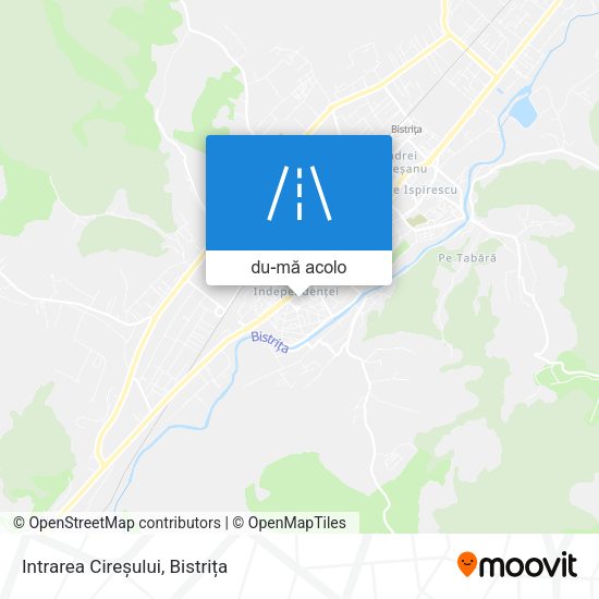 Hartă Intrarea Cireșului