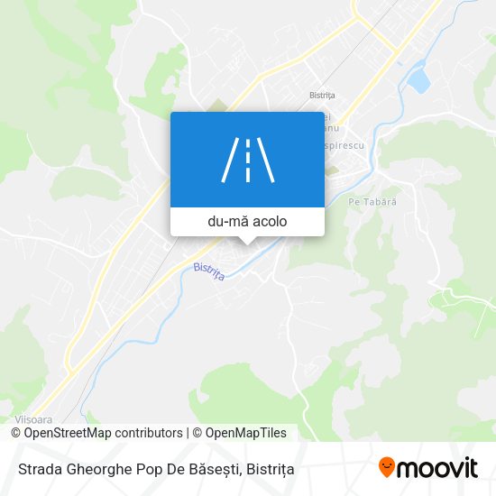 Hartă Strada Gheorghe Pop De Băsești