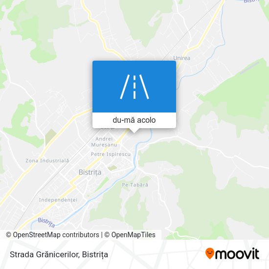Hartă Strada Grănicerilor