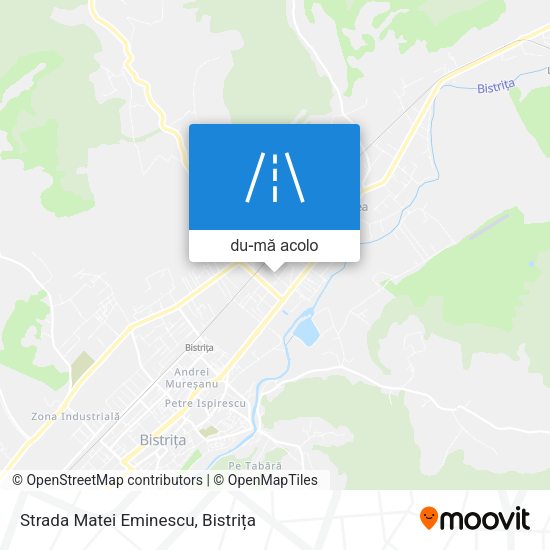 Hartă Strada Matei Eminescu