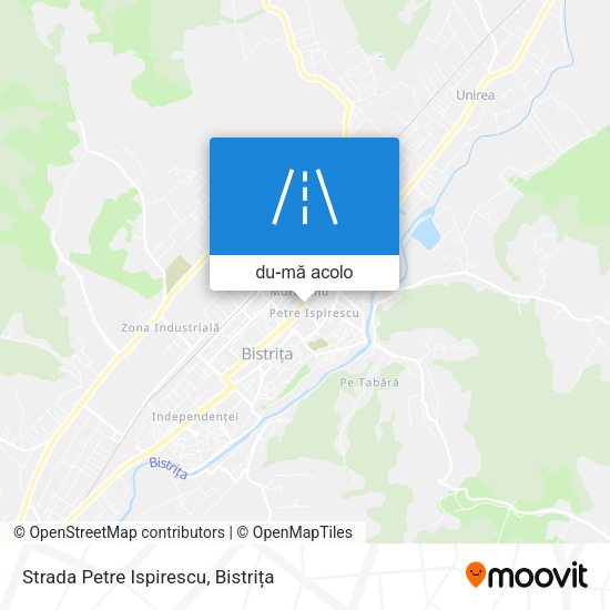 Hartă Strada Petre Ispirescu