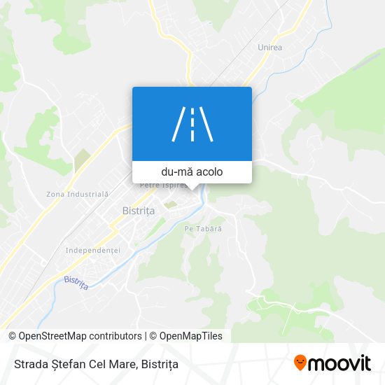 Hartă Strada Ștefan Cel Mare