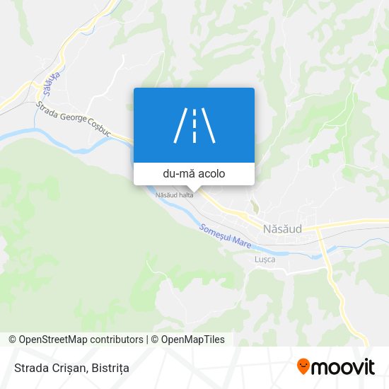 Hartă Strada Crișan
