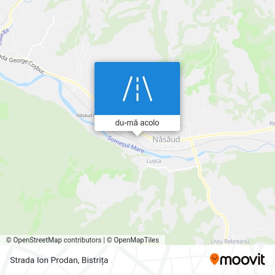 Hartă Strada Ion Prodan