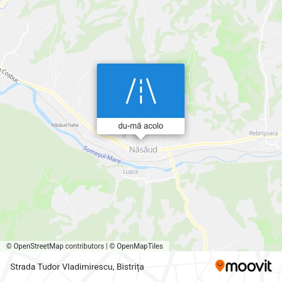 Hartă Strada Tudor Vladimirescu