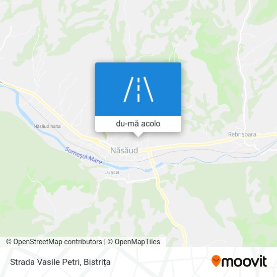 Hartă Strada Vasile Petri