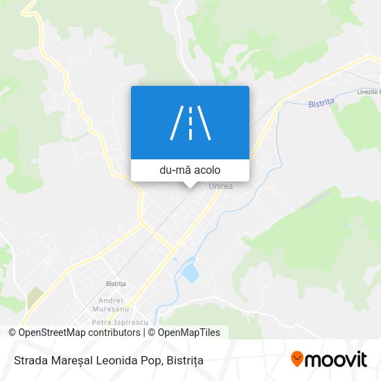 Hartă Strada Mareșal Leonida Pop