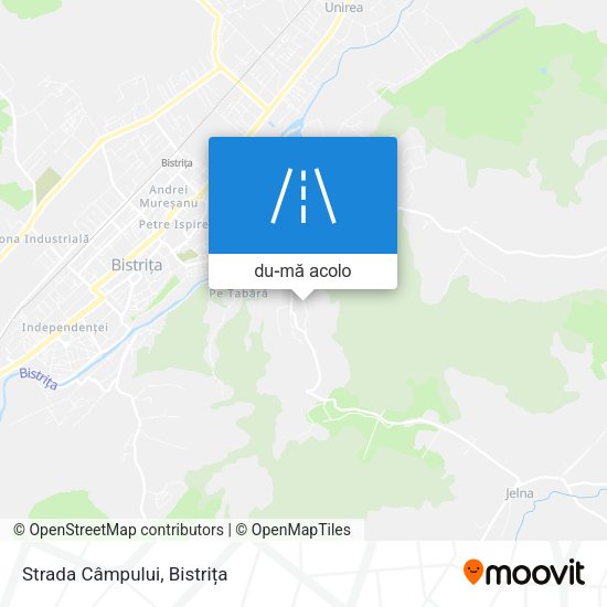 Hartă Strada Câmpului