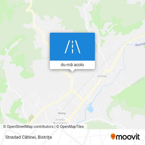 Hartă Stradad Cătinei
