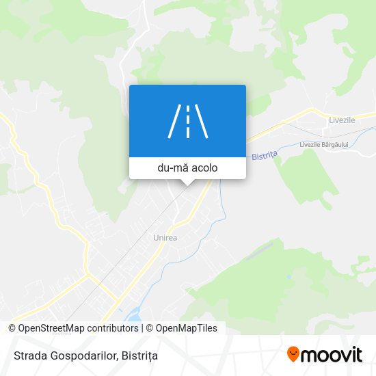Hartă Strada Gospodarilor