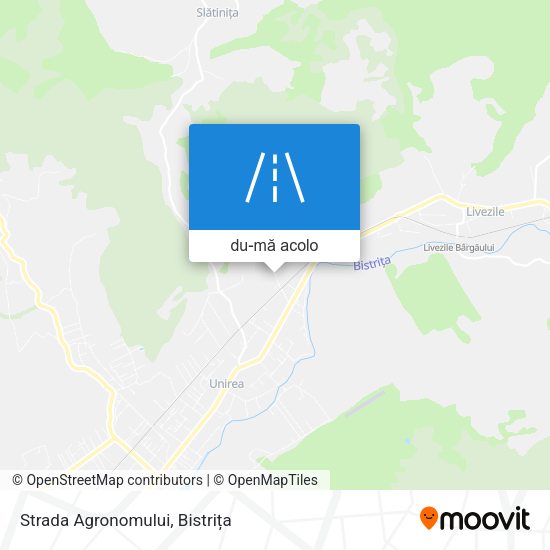 Hartă Strada Agronomului