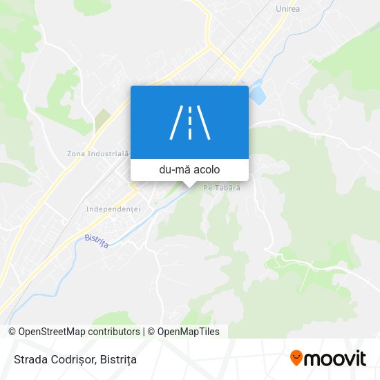 Hartă Strada Codrișor