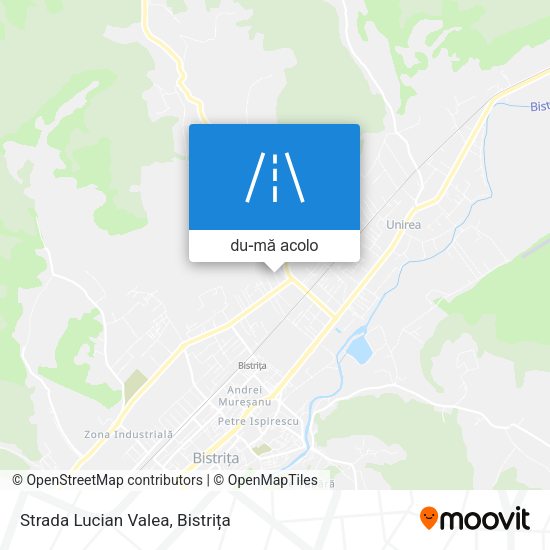 Hartă Strada Lucian Valea