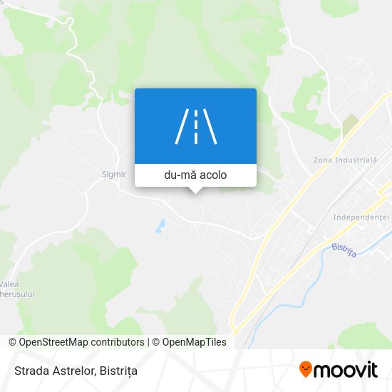 Hartă Strada Astrelor
