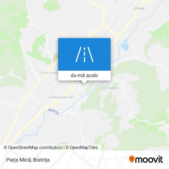 Hartă Piața Mică