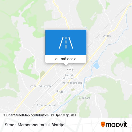 Hartă Strada Memorandumului