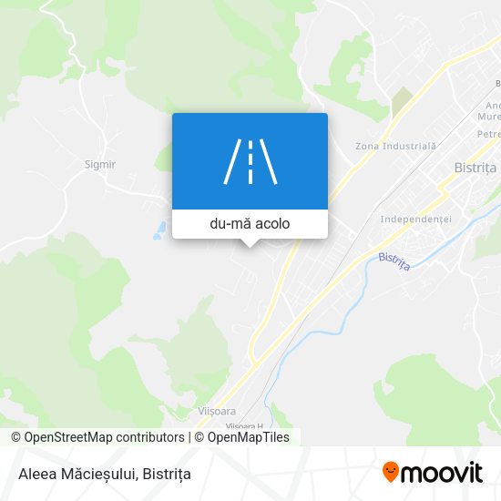 Hartă Aleea Măcieșului