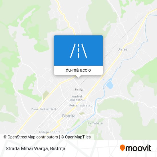 Hartă Strada Mihai Warga