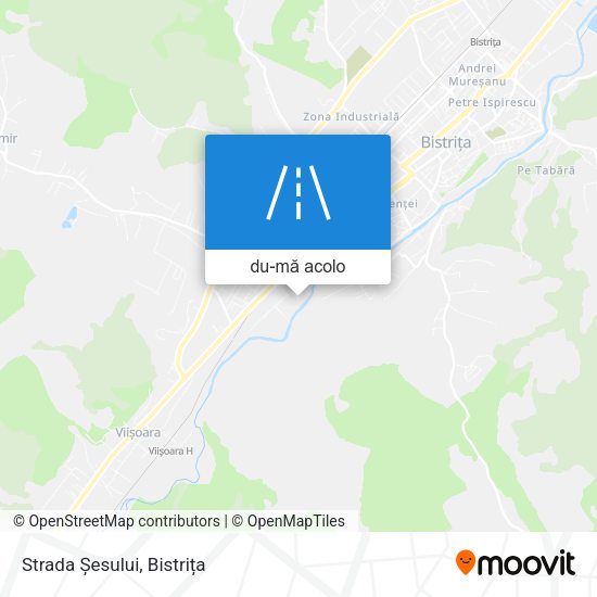 Hartă Strada Șesului
