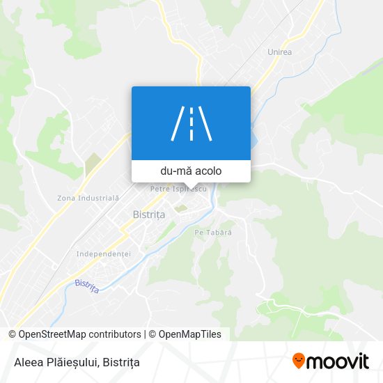 Hartă Aleea Plăieșului