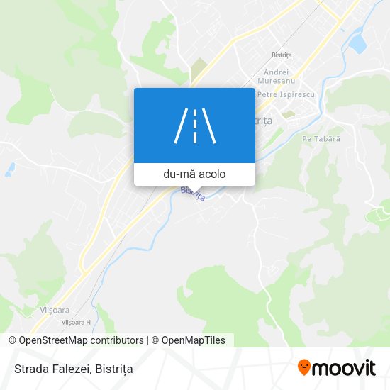 Hartă Strada Falezei