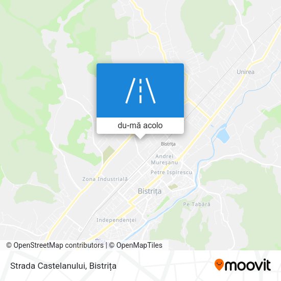 Hartă Strada Castelanului