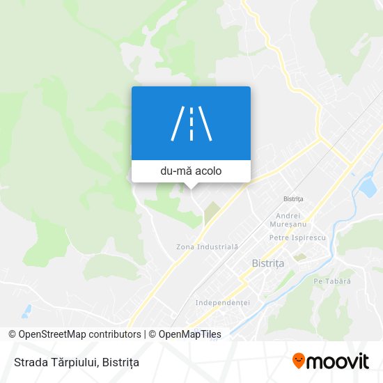 Hartă Strada Tărpiului