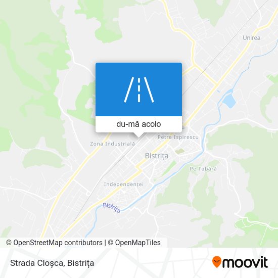 Hartă Strada Cloșca