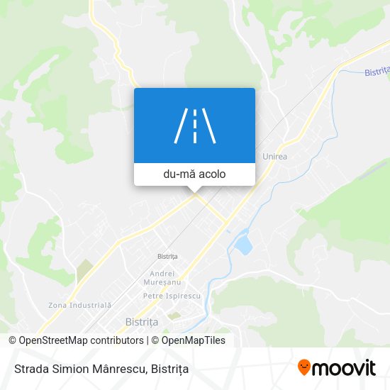 Hartă Strada Simion Mânrescu