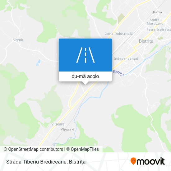 Hartă Strada Tiberiu Brediceanu