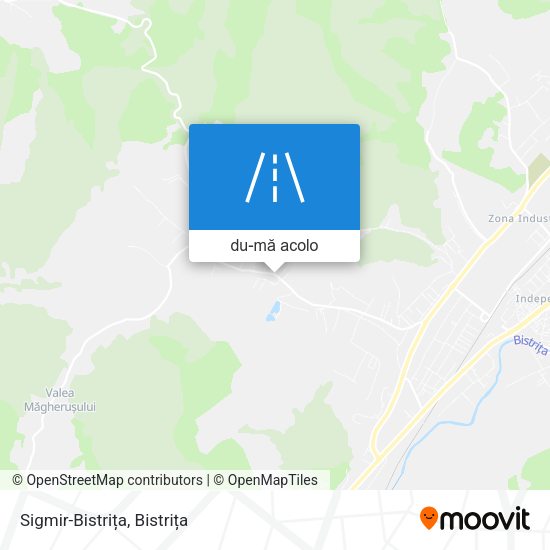 Hartă Sigmir-Bistrița