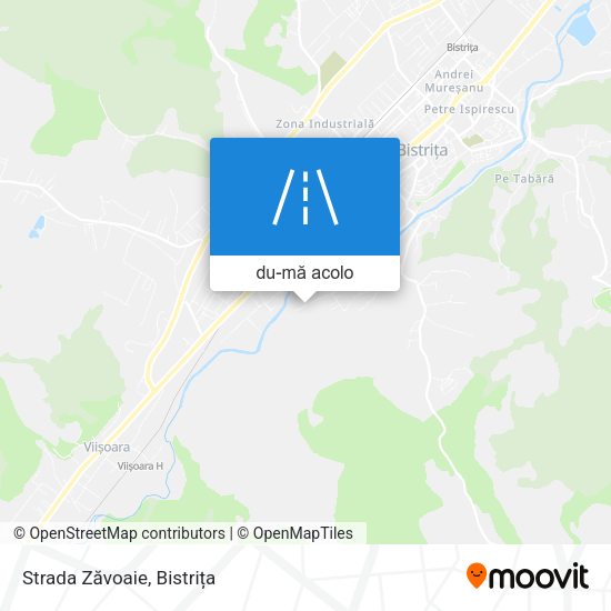 Hartă Strada Zăvoaie