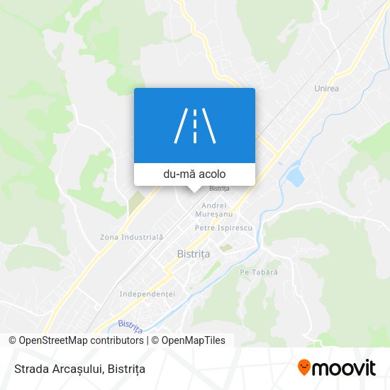 Hartă Strada Arcașului