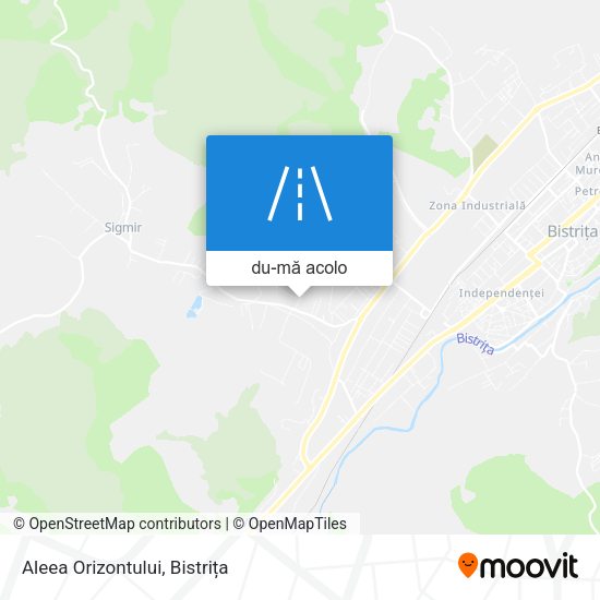 Hartă Aleea Orizontului