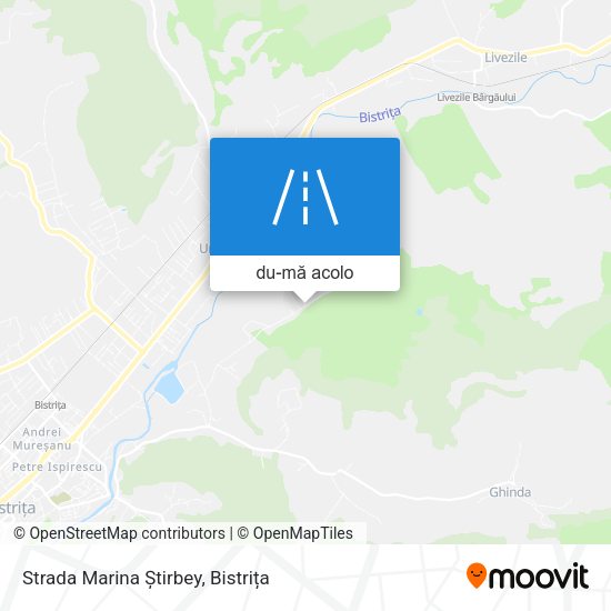Hartă Strada Marina Știrbey