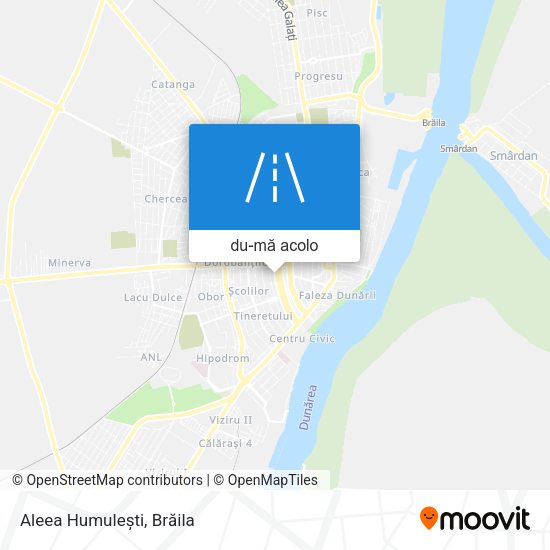 Hartă Aleea Humulești
