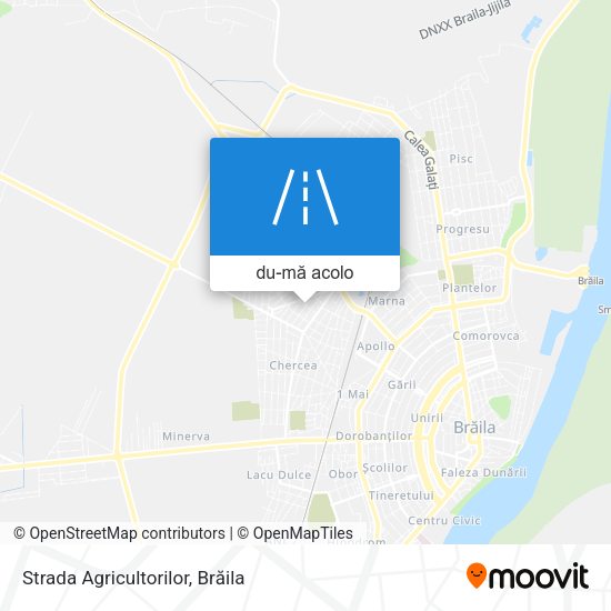 Hartă Strada Agricultorilor