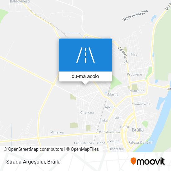 Hartă Strada Argeșului