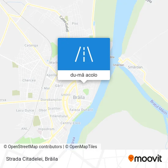 Hartă Strada Citadelei