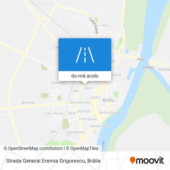 Hartă Strada General Eremia Grigorescu