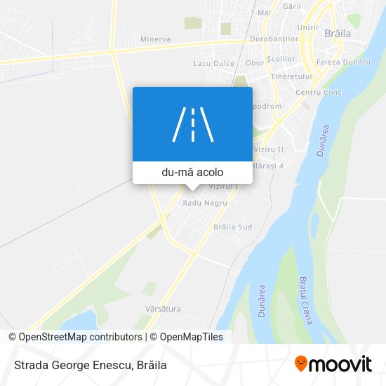 Hartă Strada George Enescu