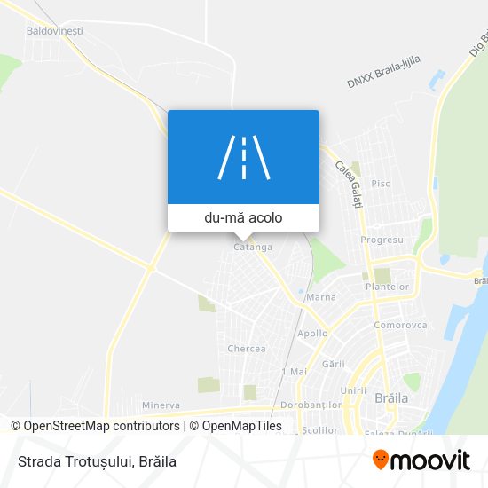 Hartă Strada Trotușului