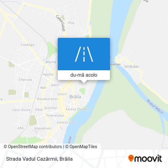Hartă Strada Vadul Cazărmii