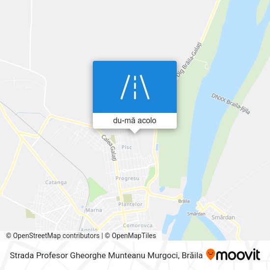 Hartă Strada Profesor Gheorghe Munteanu Murgoci